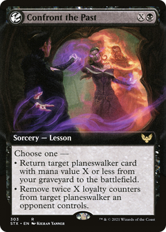 Confront the Past (Extended Art) [Strixhaven: School of Mages]-1