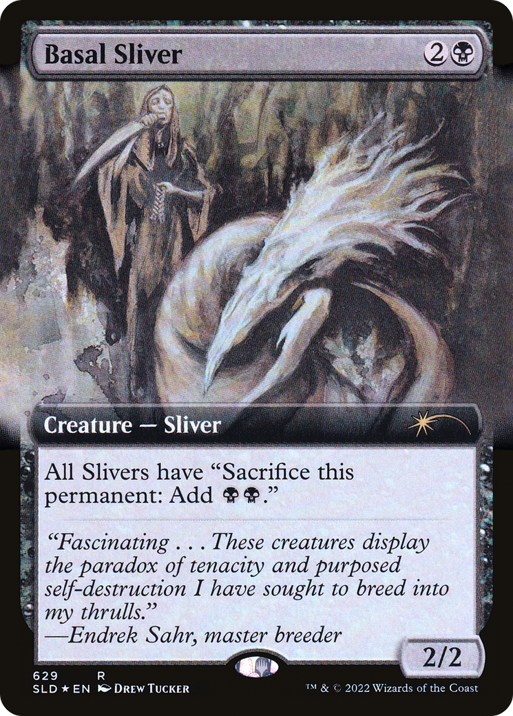 Basal Sliver (Extended Art) [Secret Lair Drop Promos]-1