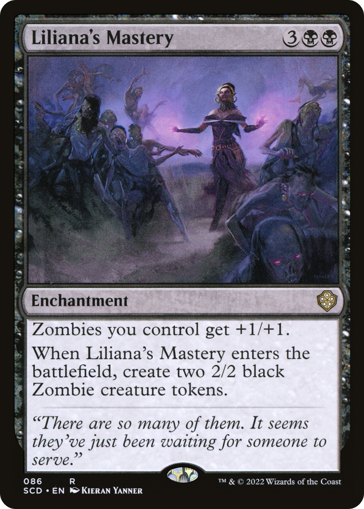 Liliana's Mastery [Starter Commander Decks]-1