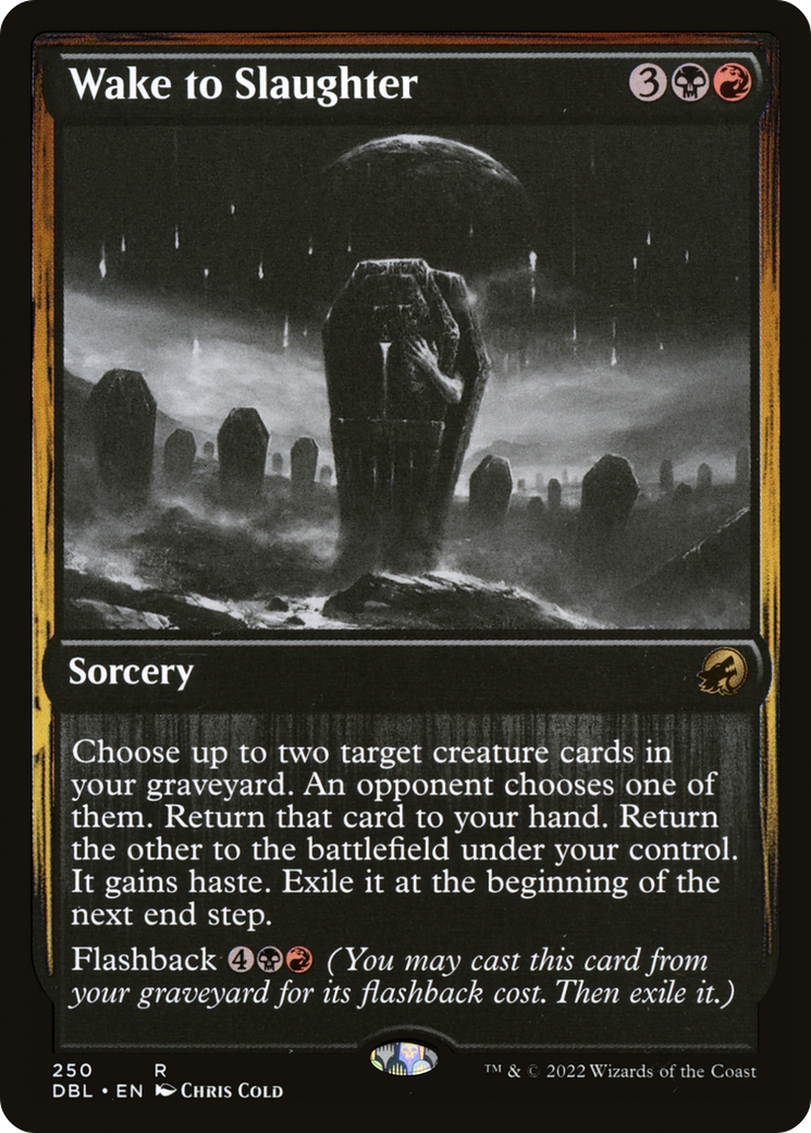 Wake to Slaughter (DBL-250) - Innistrad: Double Feature-1