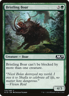 Bristling Boar [Core Set 2019]-1
