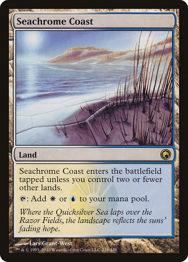 Seachrome Coast [Scars of Mirrodin]-1