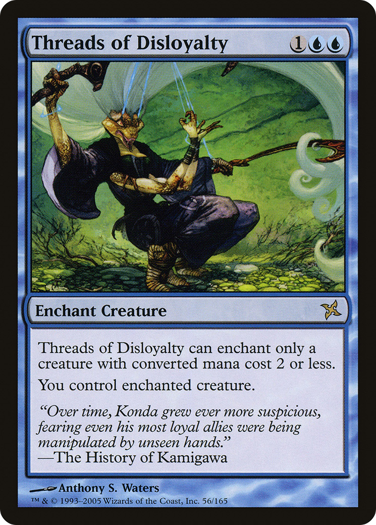 Threads of Disloyalty [Betrayers of Kamigawa]-1