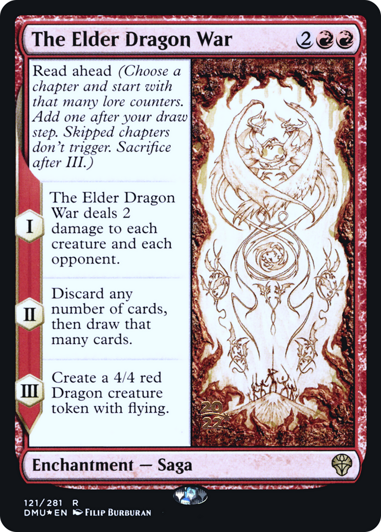 The Elder Dragon War [Dominaria United Prerelease Promos]-1