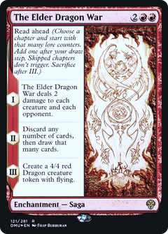 The Elder Dragon War [Dominaria United Prerelease Promos]-1