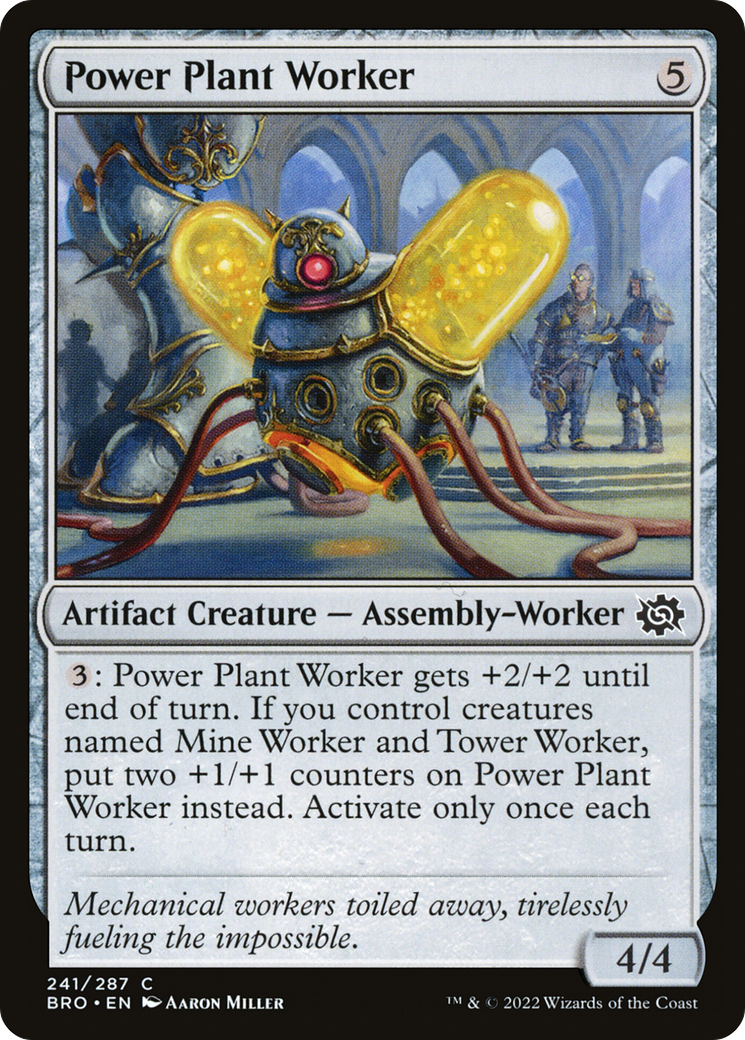 Power Plant Worker [The Brothers' War]-1