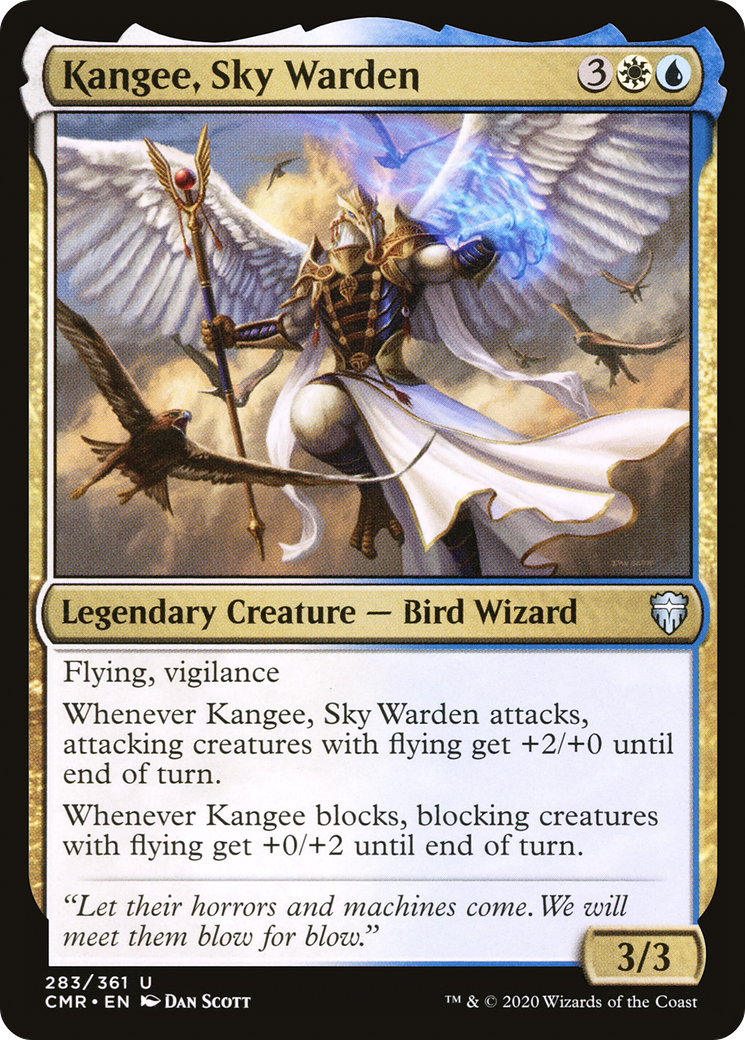 Kangee, Sky Warden [Commander Legends]-1