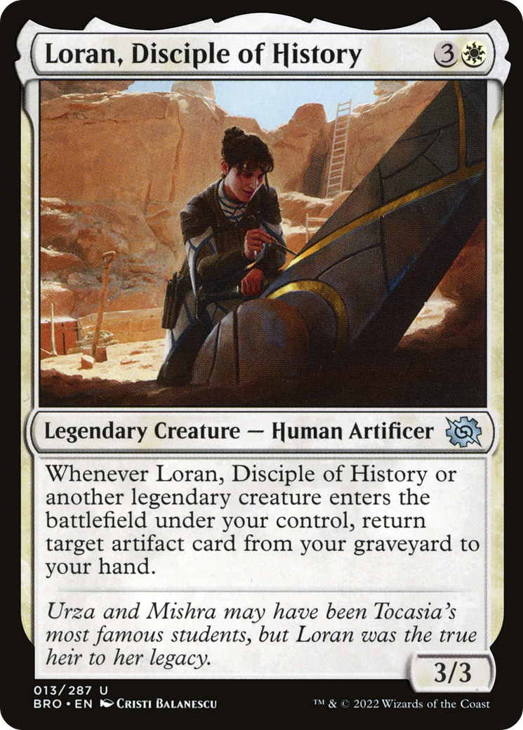 Loran, Disciple of History [The Brothers' War]-1