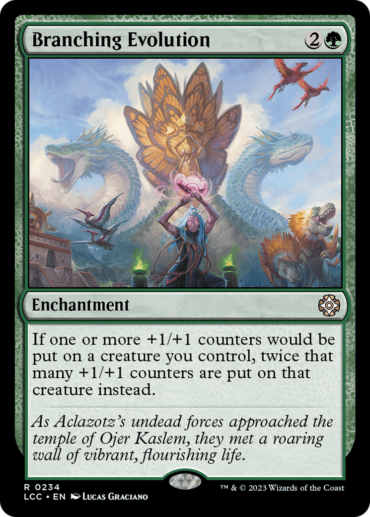 Branching Evolution [The Lost Caverns of Ixalan Commander]-1