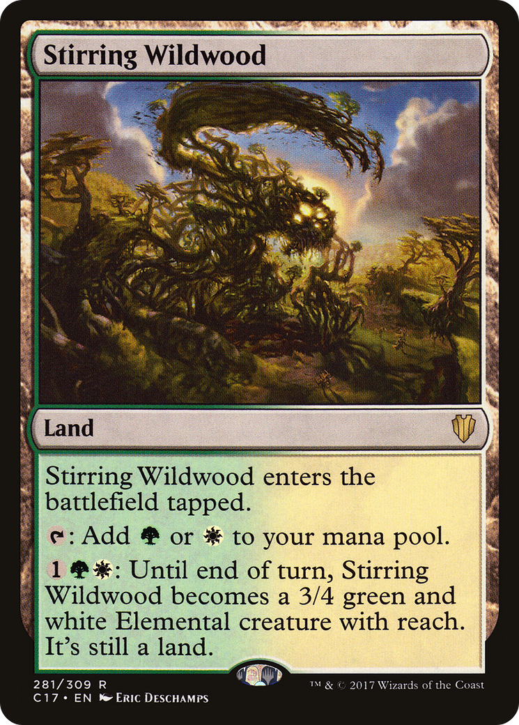 Stirring Wildwood [Commander 2017]-1