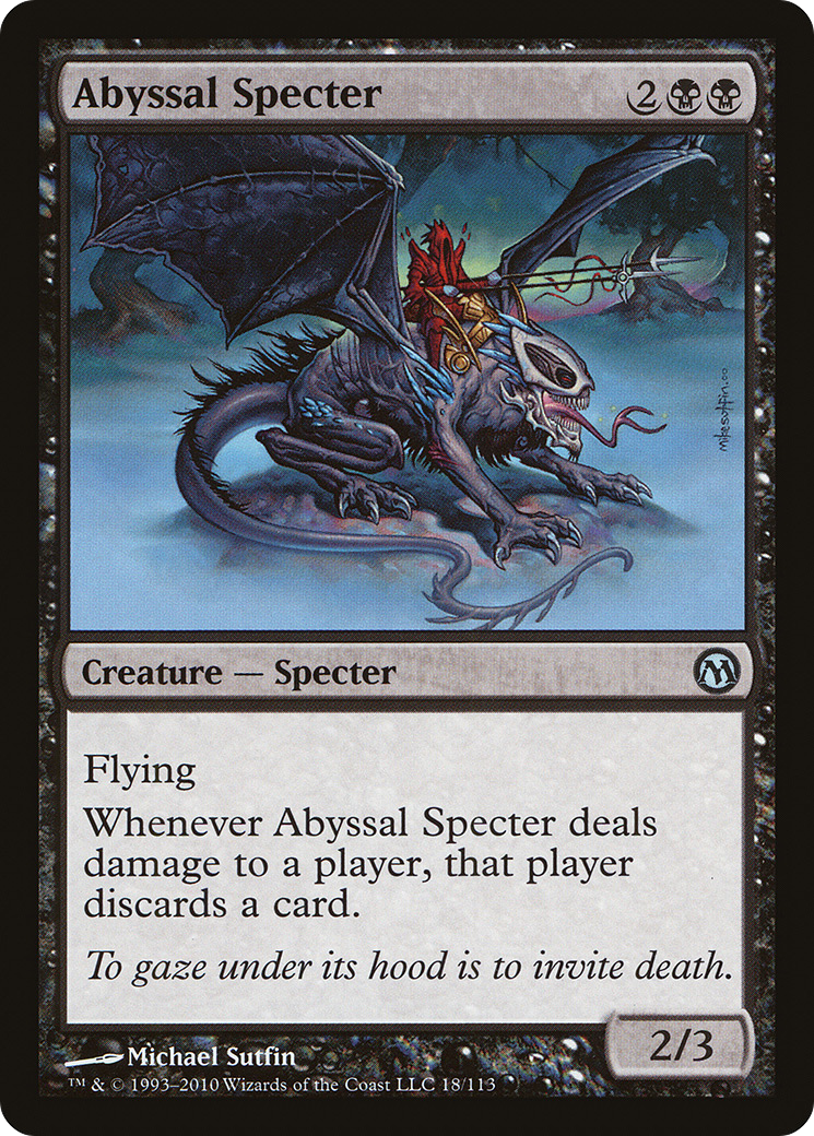 Abyssal Specter [Duels of the Planeswalkers]-1