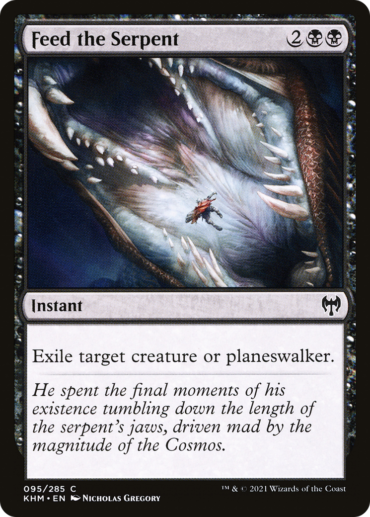 Feed the Serpent [Kaldheim]-1