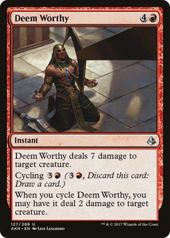 Deem Worthy [Amonkhet]-1