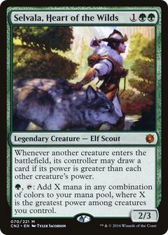 Selvala, Heart of the Wilds [Conspiracy: Take the Crown]-1