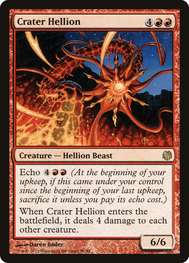 Crater Hellion [Duel Decks: Heroes vs. Monsters]-1
