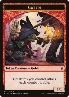 Goblin // Zombie Double-Sided Token [Commander 2016 Tokens]-4