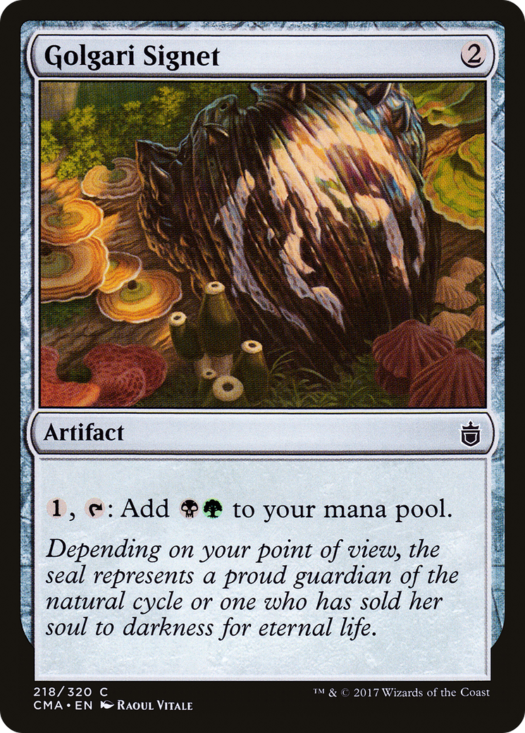 Golgari Signet [Commander Anthology]-1