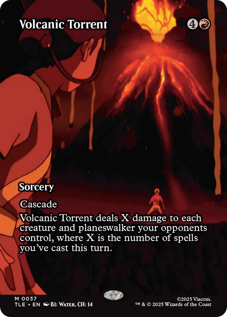 Volcanic Torrent (Borderless) [Avatar: The Last Airbender: Eternal-Legal]-1