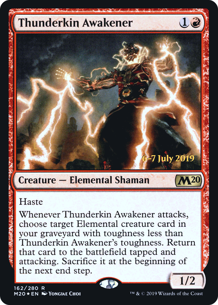 Thunderkin Awakener [Core Set 2020 Prerelease Promos]-1