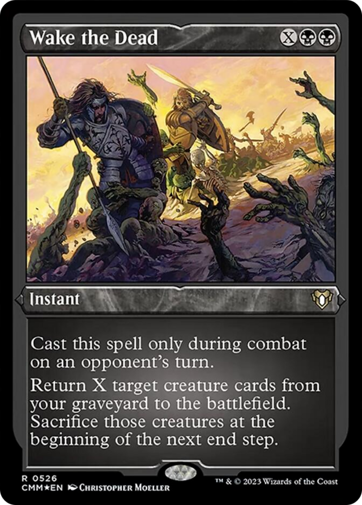 Wake the Dead (Foil Etched) [Commander Masters]-1