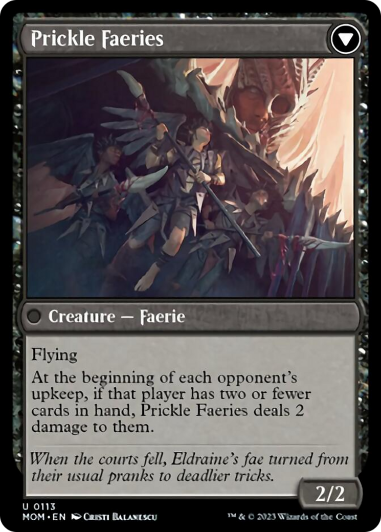 Invasion of Eldraine // Prickle Faeries [March of the Machine]-2
