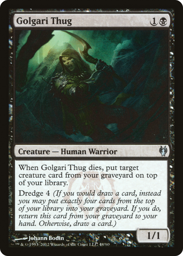 Golgari Thug [Duel Decks: Izzet vs. Golgari]-1
