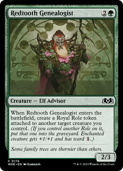 Redtooth Genealogist [Wilds of Eldraine]-1