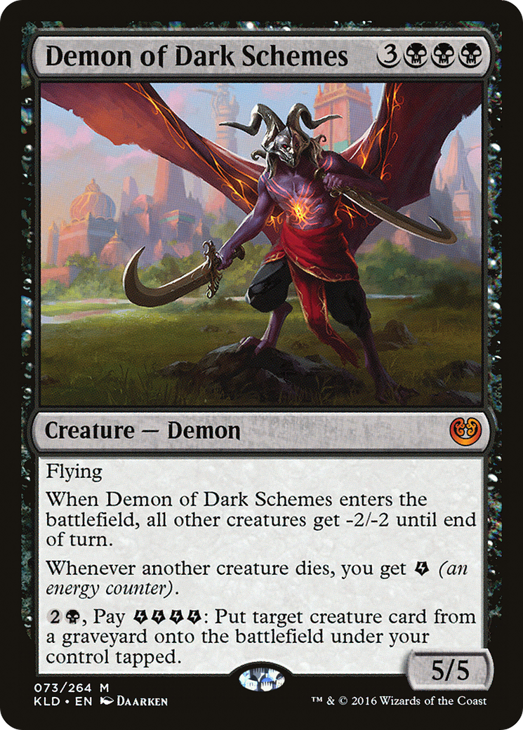 Demon of Dark Schemes [Kaladesh]-1