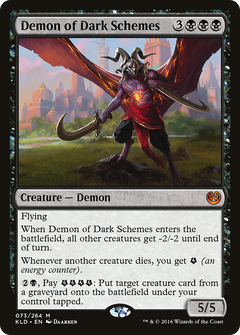 Demon of Dark Schemes [Kaladesh]-1