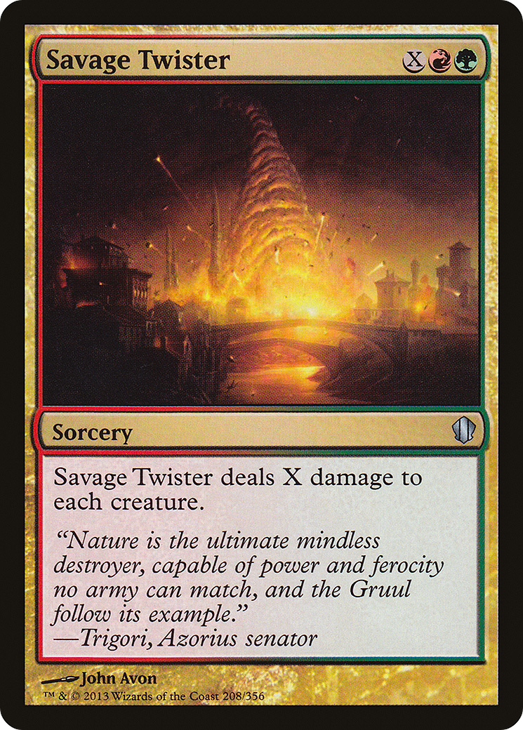 Savage Twister [Commander 2013]-1