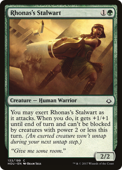 Rhonas's Stalwart [Hour of Devastation]-1