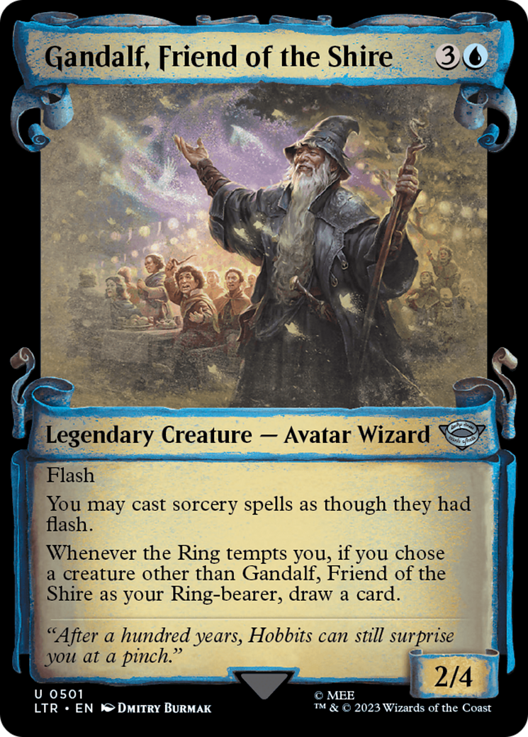 Gandalf, Friend of the Shire [The Lord of the Rings: Tales of Middle-Earth Showcase Scrolls]-1