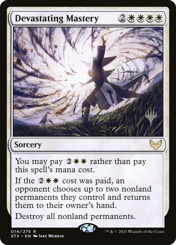 Devastating Mastery (Promo Pack) [Strixhaven: School of Mages Promos]-1
