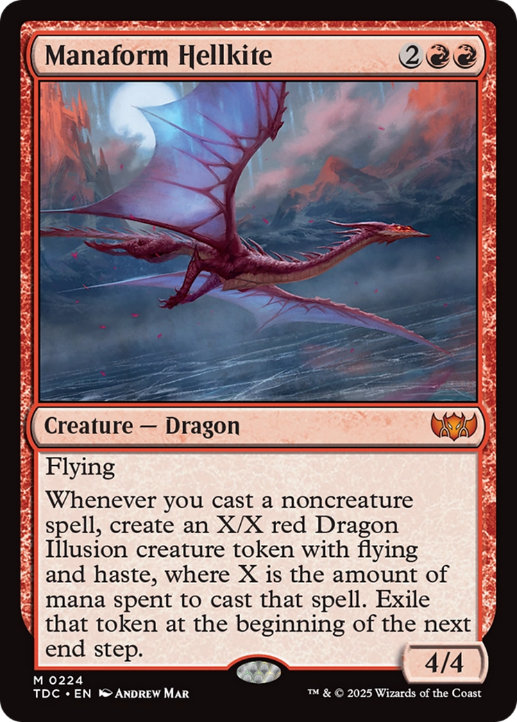Manaform Hellkite [Tarkir: Dragonstorm Commander]-1
