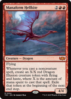 Manaform Hellkite [Tarkir: Dragonstorm Commander]-1