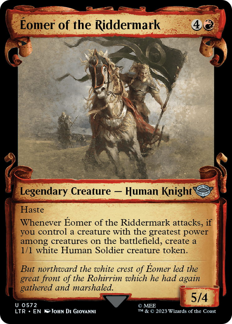 Eomer of the Riddermark [The Lord of the Rings: Tales of Middle-Earth Showcase Scrolls]-1