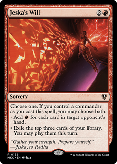 Jeska's Will [Murders at Karlov Manor Commander]-1