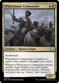 Wintermoor Commander [March of the Machine Commander]-1