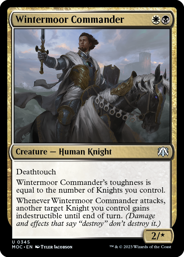 Wintermoor Commander [March of the Machine Commander]-1