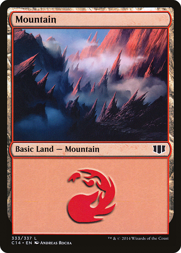Mountain (333) [Commander 2014]-1
