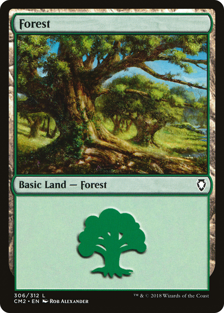 Forest (306) [Commander Anthology Volume II]-1