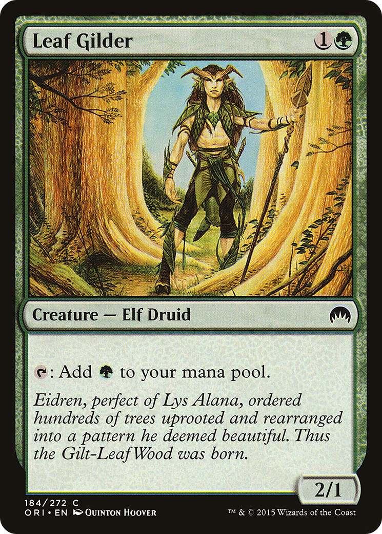 Leaf Gilder [Magic Origins]-1