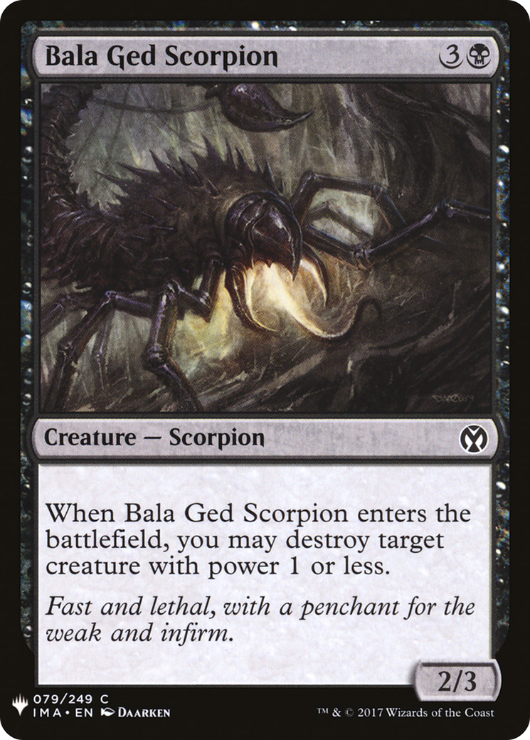 Bala Ged Scorpion [Mystery Booster]-1