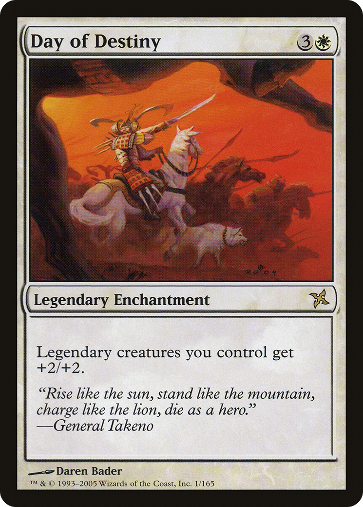 Day of Destiny [Betrayers of Kamigawa]-1