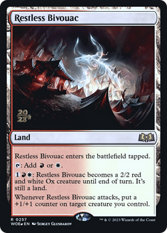 Restless Bivouac [Wilds of Eldraine Prerelease Promos]-1