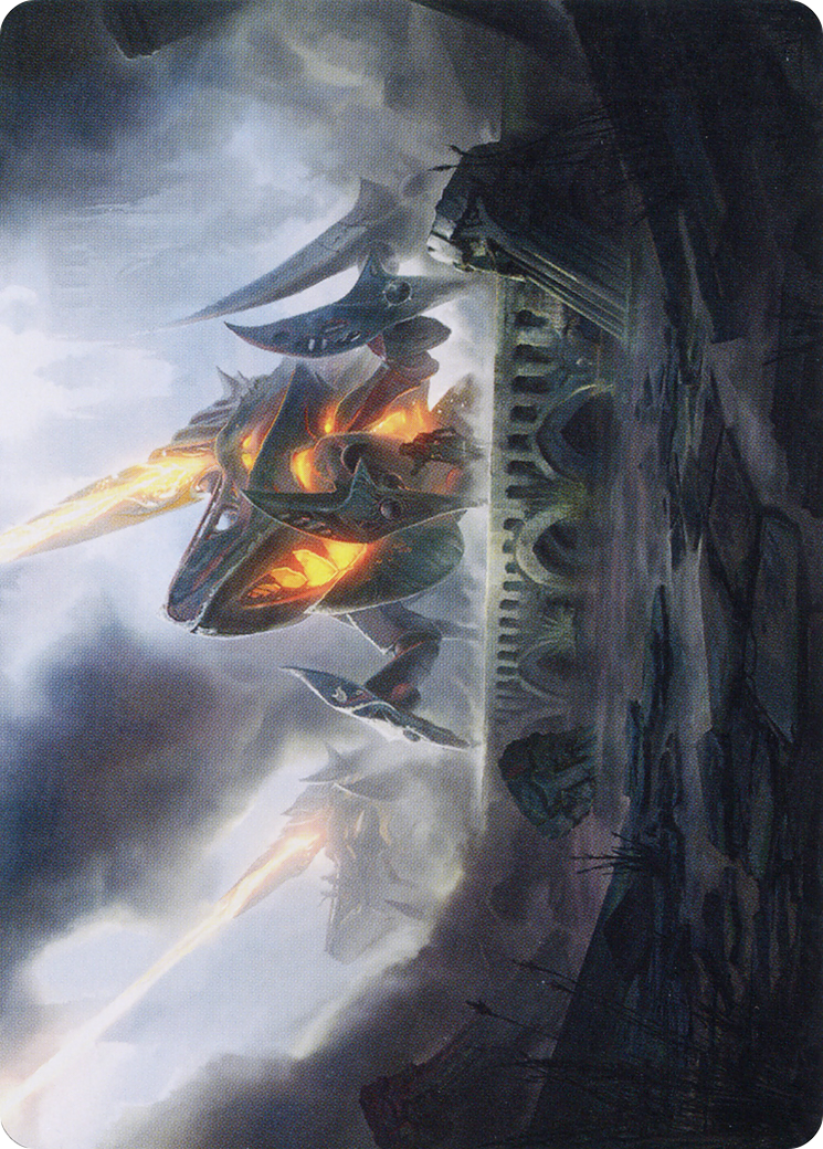 Skitterbeam Battalion // Skitterbeam Battalion (ABRO-021) - The Brothers' War Art Series (Borderless) Foil-3