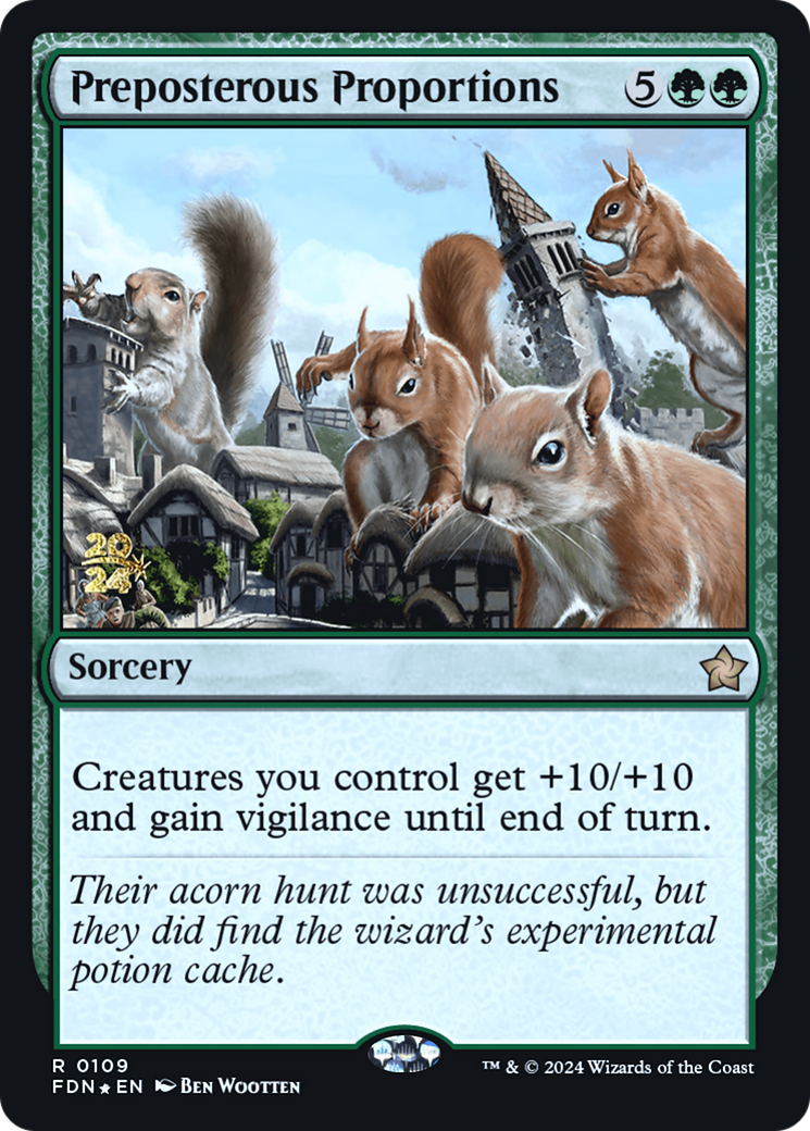 Preposterous Proportions [Foundations Prerelease Promos]-1