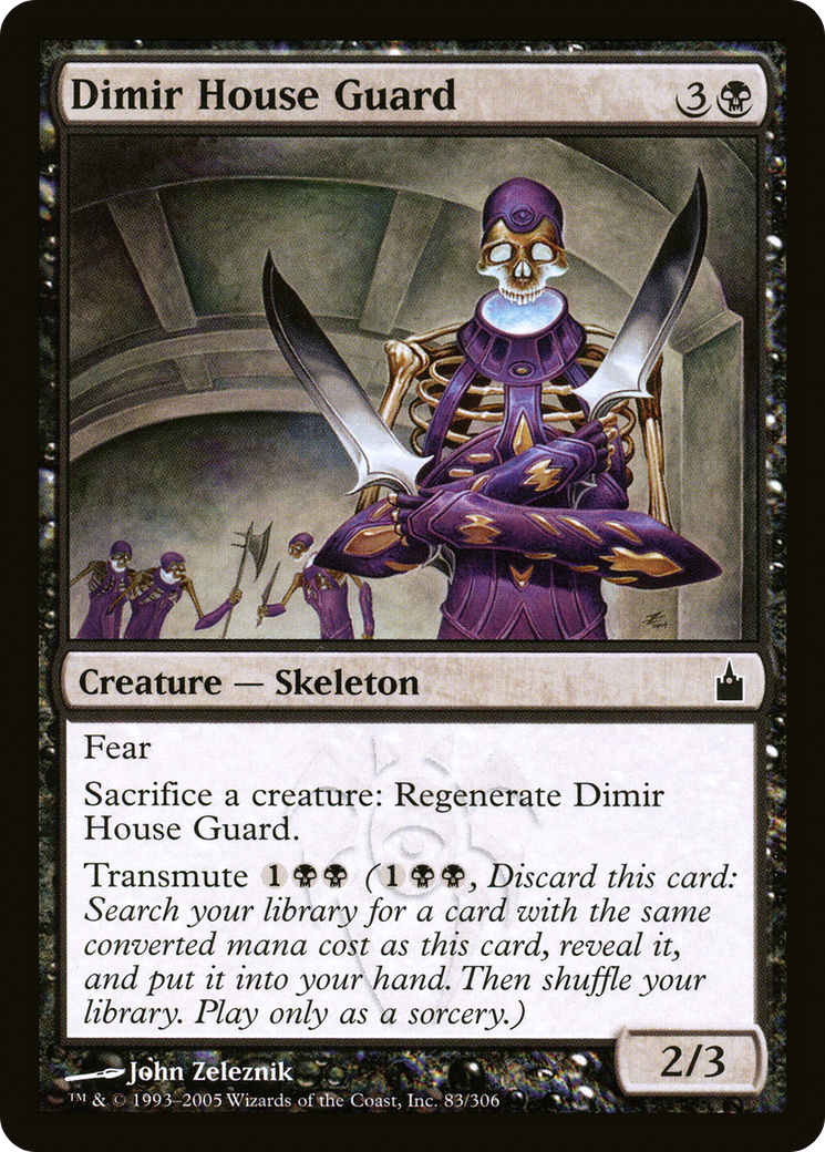 Dimir House Guard [Ravnica: City of Guilds]-1