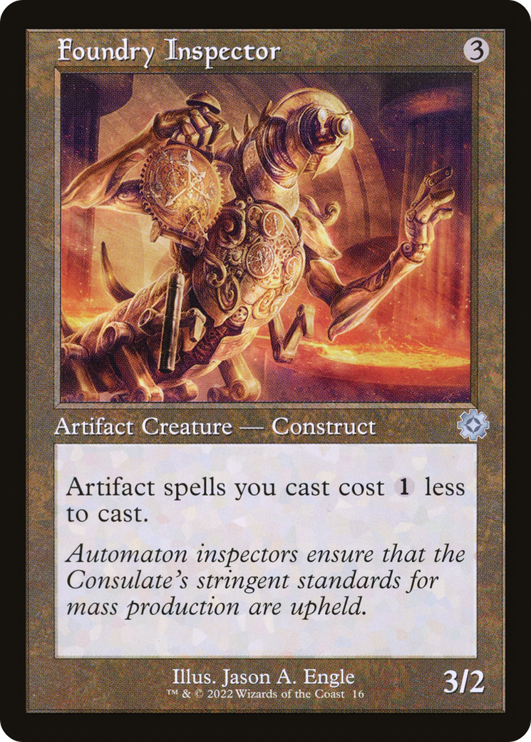 Foundry Inspector (Retro) [The Brothers' War Retro Artifacts]-1