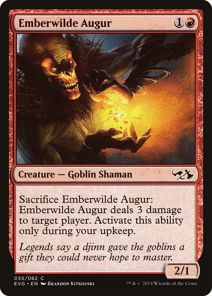 Emberwilde Augur (Elves vs. Goblins) [Duel Decks Anthology]-1